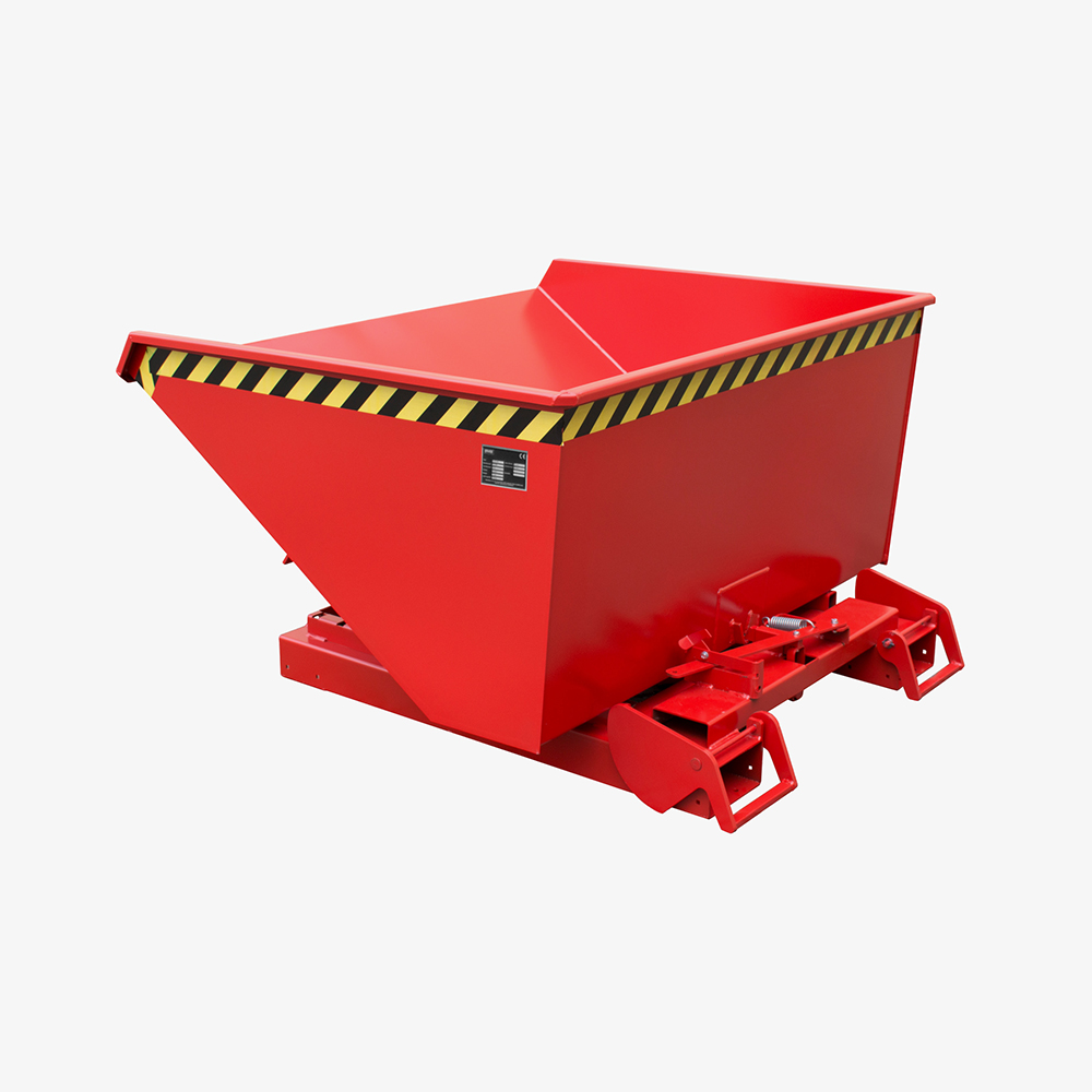 3. Produktbild zu tigerhebezeuge automatischer kippbehaelter rot lackiert typ 4A 900 ROT 02 x