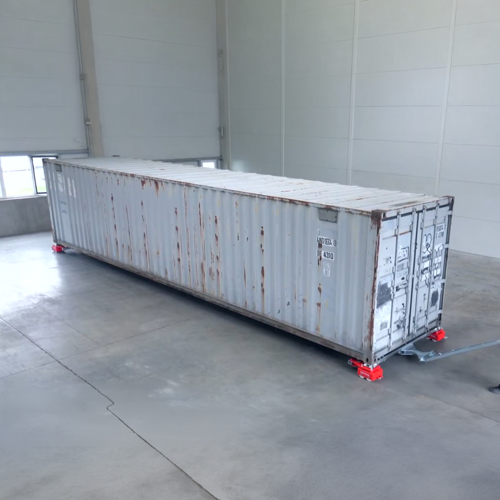 ISO-Container-Transportfahrwerke mit lenkbaren Kassetten, TLS und Nylonrollen