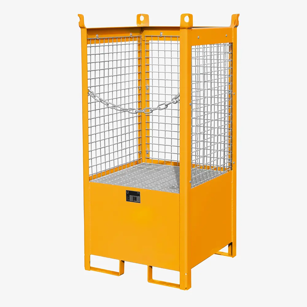 Produktbild von tigerhebezeuge fass stapelpalette orange lackiert typ FSP 1 D ORANGE 01 x