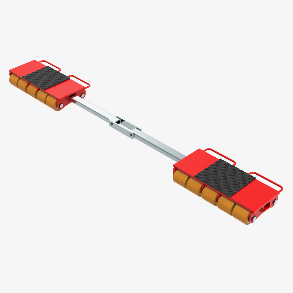 Produktbild von tigerhebzeuge schwerlastfahrwerk schwerlast transportfahrwerk mit pu rollen typ I 150 S