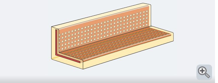 Zum Vergrößern anklicken 2. Produktbild zu prallschutz winkelprofil spl w 02