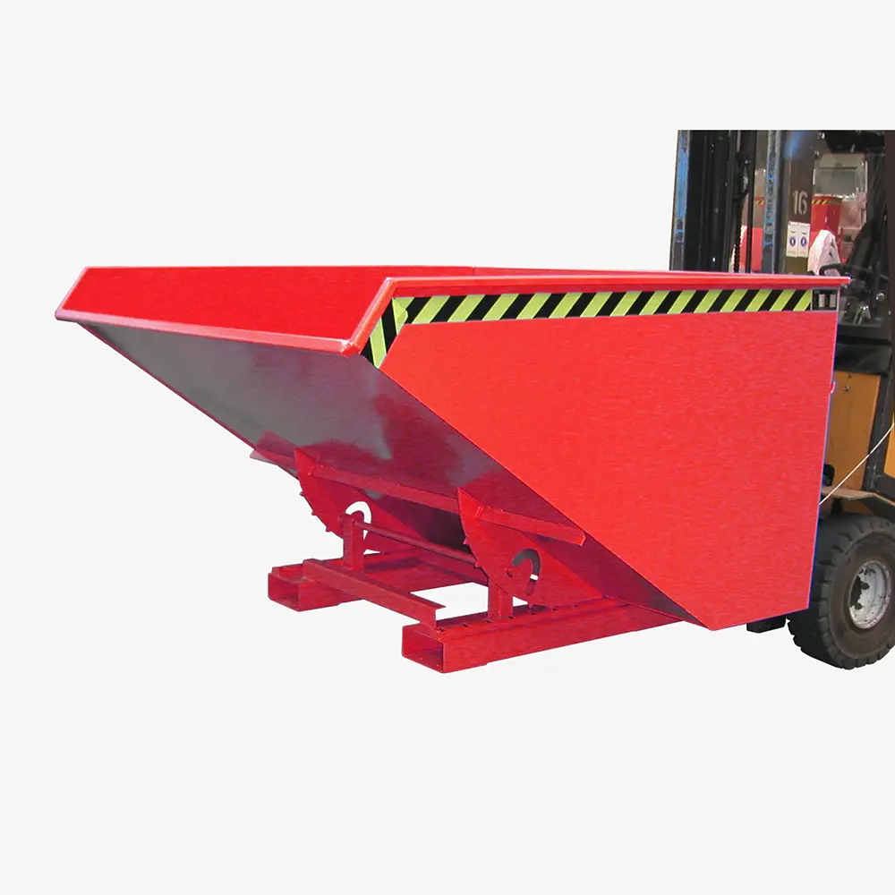 Produktbild von tigerhebezeuge kippbehaelter rot lackiert typ EXPO 1200 ROT x