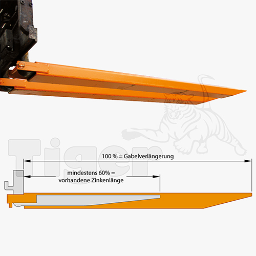 5. Produktbild zu gabel-zinkenverlaengerung-stapler-go-gg