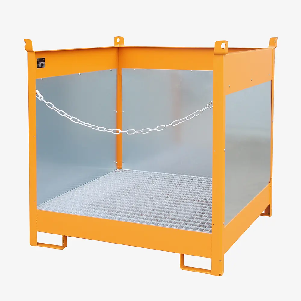 Produktbild von tigerhebezeuge fass stapelpalette orange lackiert typ FSP 4 G ORANGE 01 x