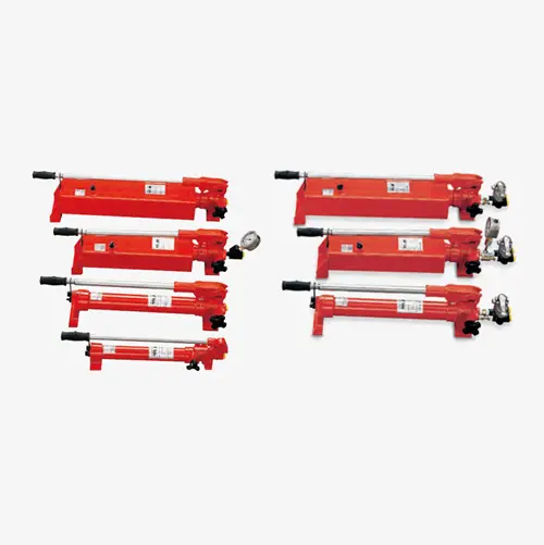 Produktbild von Hydraulik-Handpumpe für einfachwirkende und doppeltwirkende Hydraulikzylinder Serie HHP tigerhebezeuge-hydraulik-handpumpen-serie-HPH
