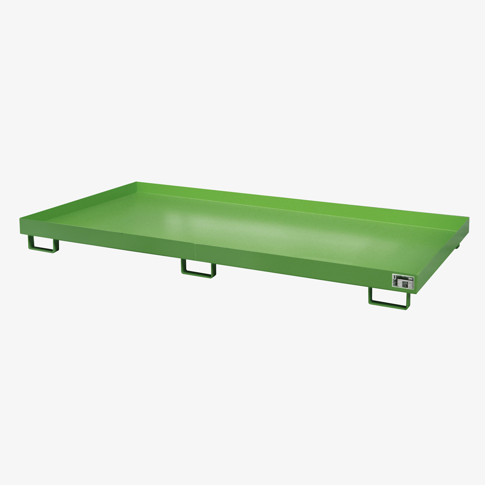 Produktbild von tigerhebezeuge regalwanne auffangwanne fuer hochregal typ RW 2700 gruen