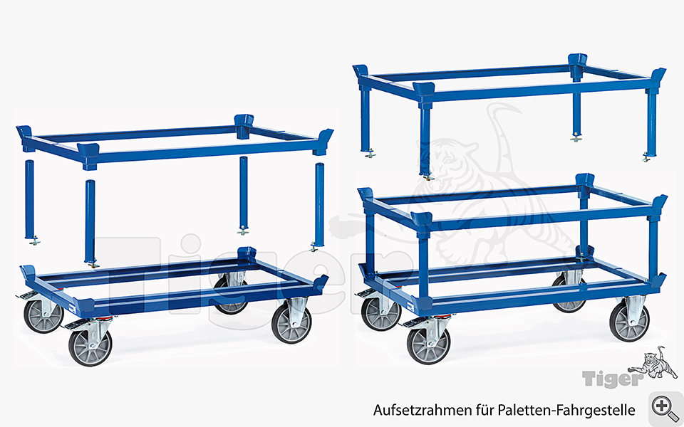 Produktbild von aufsetzrahmen palettenfahrgestelle