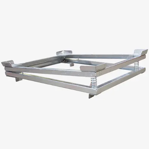 Produktbild von IBC-Restentleerer - Feder-Kipprahmen zum Entleeren von IBC-Behältern, verzinkt tigerhebezeuge-ibc-restentleerer-typ-IR-3