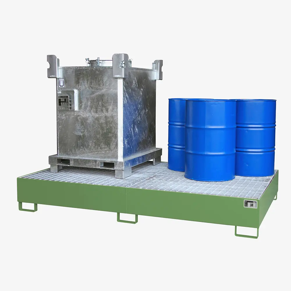 Produktbild von tigerhebezeuge auffangwanne gruen lackiert typ AW 1000 10F GRUEN 01 x