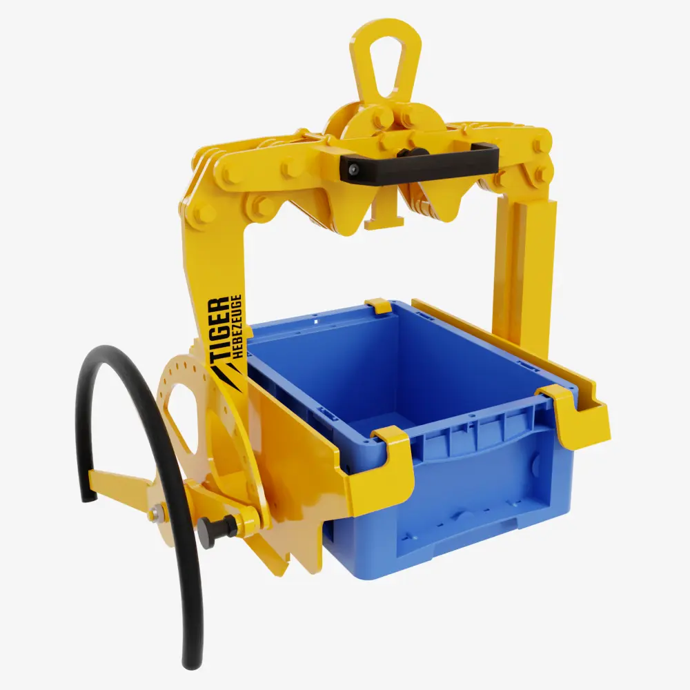 Produktbild von tigerhebezeuge tiger bito BN43170 kastengreifer mit handrad KWG KLT