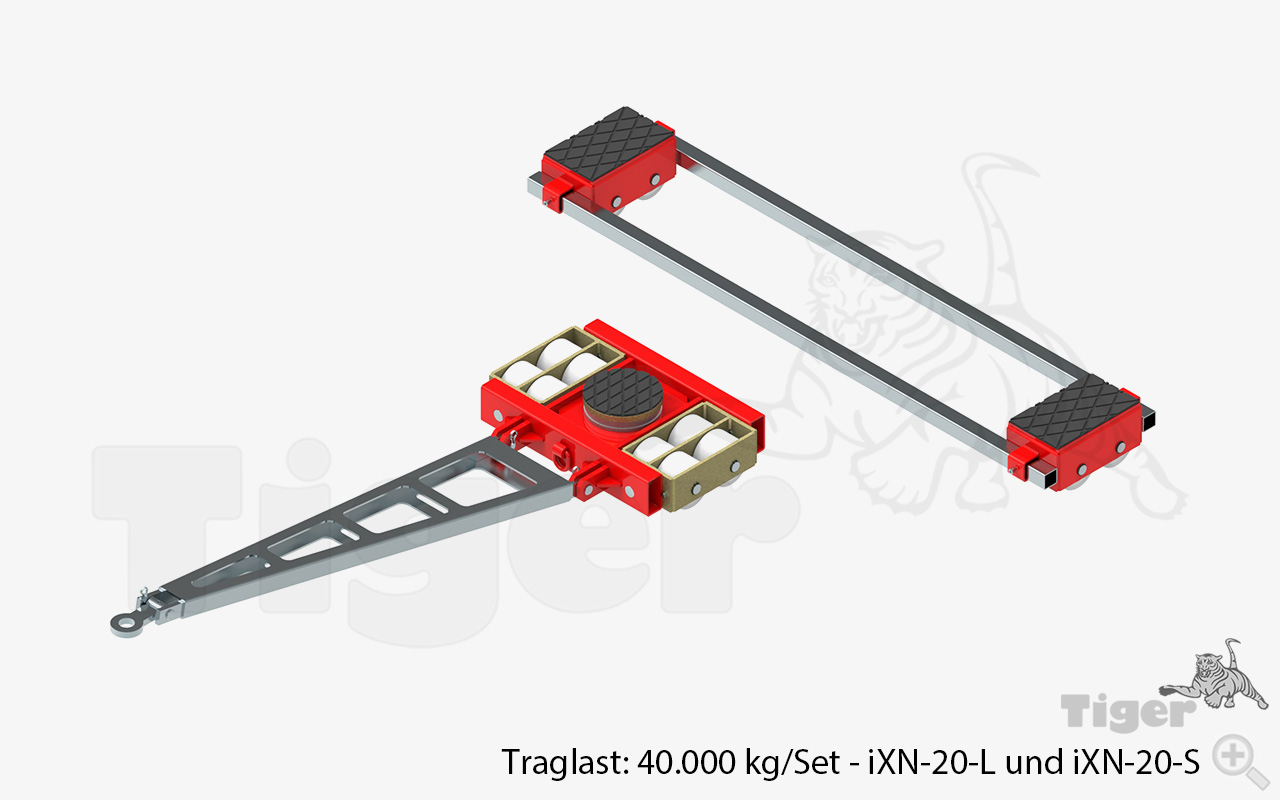 2. Produktbild zu transportfahrwerke i xnl 40000kg 2