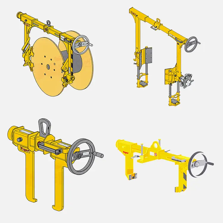 TigerHebezeuge-Shop Hebegreifer und Hebezangen Spindelgreifer