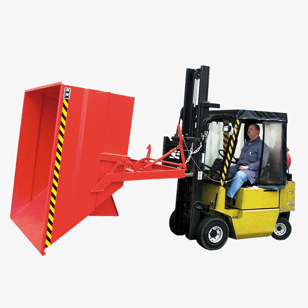Produktbild von tigerhebezeuge kippbehaelter rot lackiert typ BKC 300 ROT 01 x