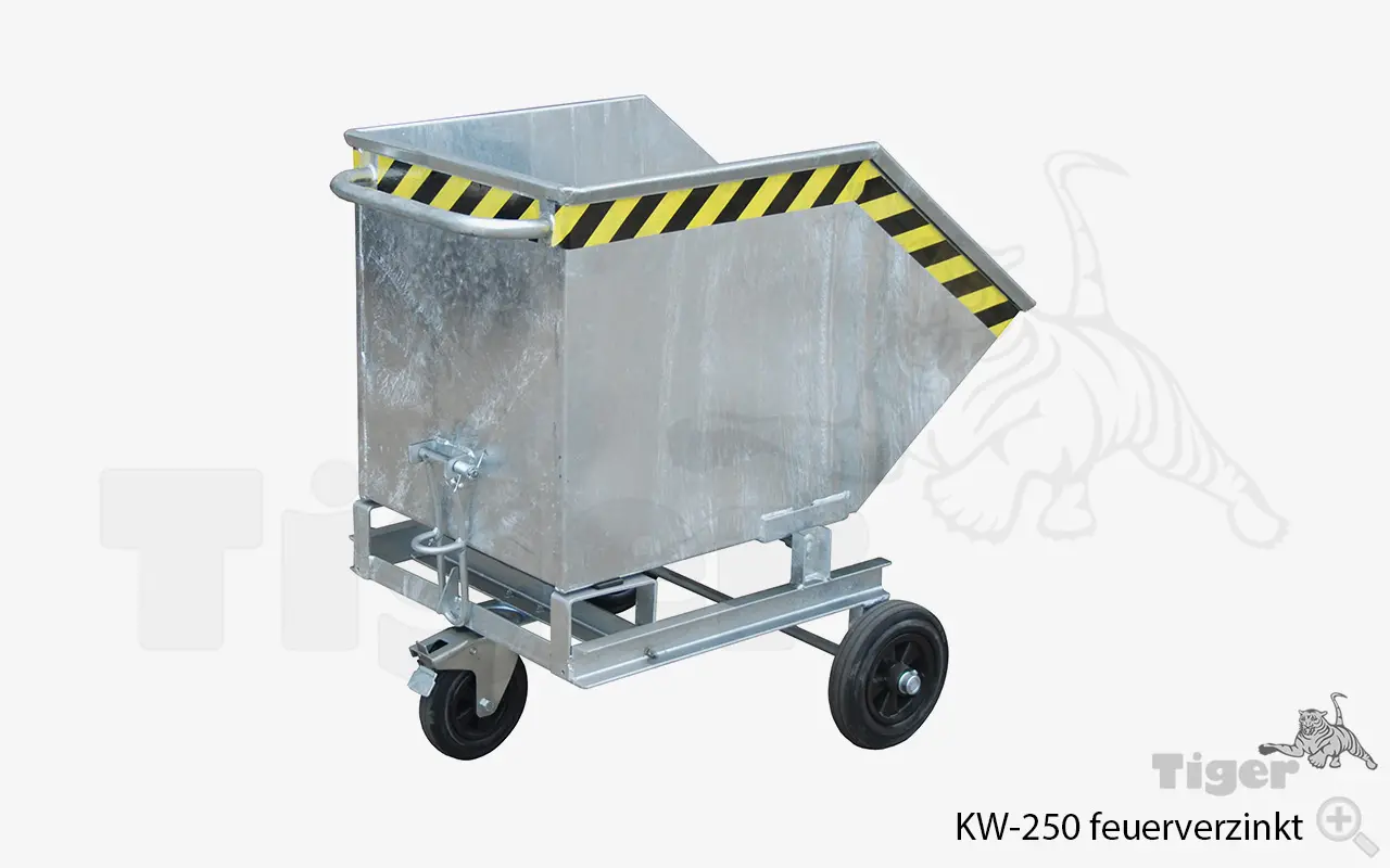 Produktbild von Kastenwagen mit ebenerdiger Entleermöglichkeit kastenwagen-kw-250-verzinkt