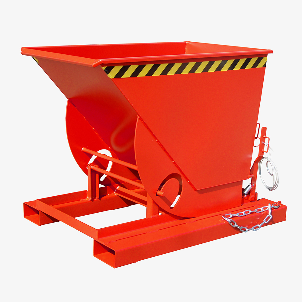 Produktbild von tigerhebezeuge kippbehaelter rot lackiert typ AK 50 ROT 01 x