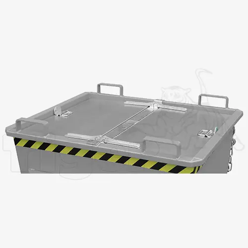 Produktbild von Deckel für Klappbodenbehälter Serie BKB, verzinkt Zubehör-Artikel zum Nachrüsten deckel-fuer-klappbodenbehaelter-bkb