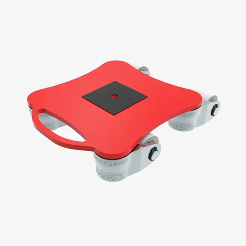 Produktbild von Kleine Rotationsfahrwerke ECO-Skate® ROTO-Mini 360° Kreiselfahrwerke (Bauhöhe 60 mm) Serie ROTO-Mini tigerhebezeuge-kleines-rotationsfahrwerke-serie-ROTO-MINI