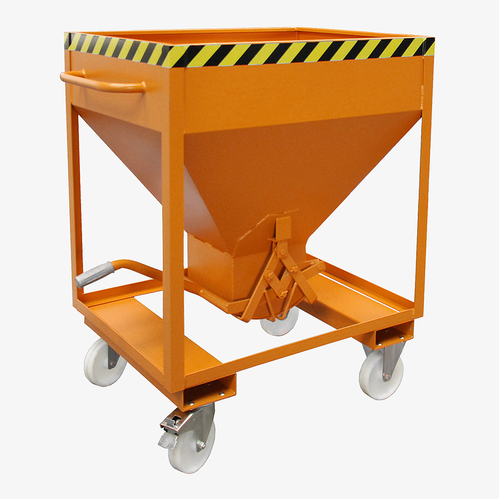 Produktbild von tigerhebezeuge silobehaelter orange lackiert 