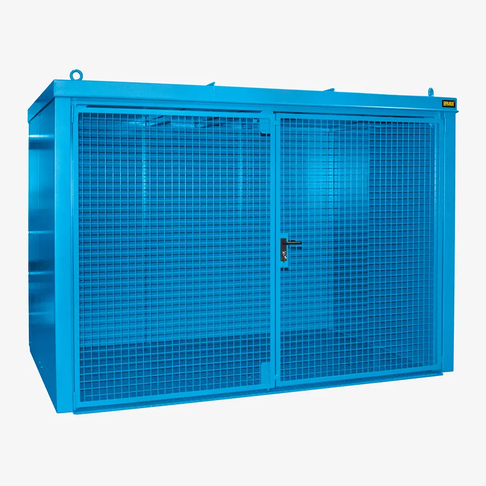 Produktbild von tigerhebezeuge gasflaschen container blau lackiert typ GFC B M4 BLAU 01 x