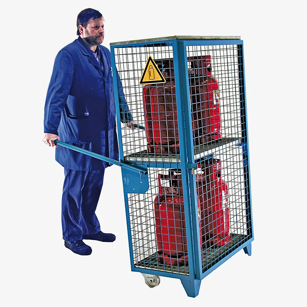 Produktbild von tigerhebezeuge gasflaschen depot blau lackiert typ GFD R 4 BLAU 01 x