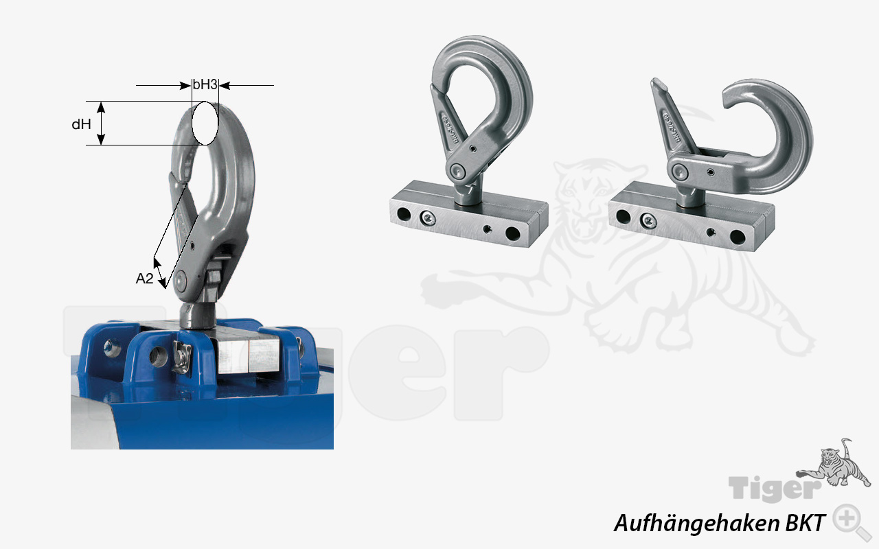 2. Produktbild zu abus aufhaengehaken bkt