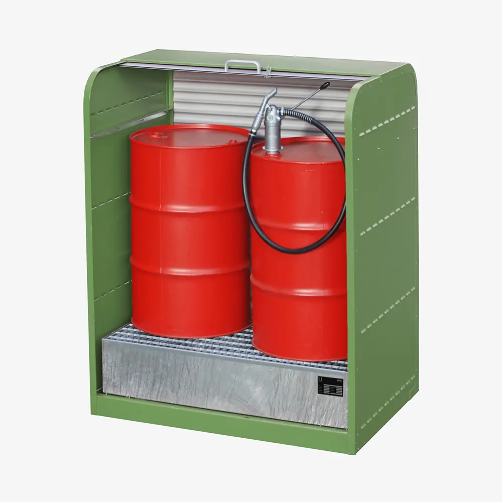 Produktbild von tigerhebezeuge gefahrstoff rollladenschrank gruen lackiert typ RSG 1 GRUEN 02 x