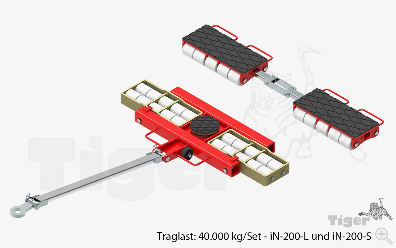 2. Produktbild zu transportfahrwerke in 40000kg 2. Produktbild zu transportfahrwerke in 40000kg