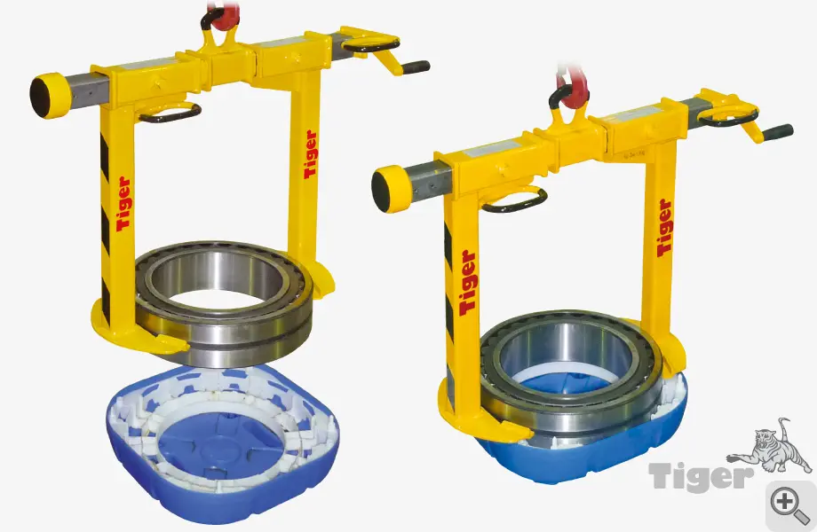 Produktbild von Tiger Sonder-Spindelgreifer mit starrer formschlüssiger Aufnahmevorrichtung Serie Sonder-ST-SU-006 tiger-spindelgreifer-st-su-006-420-360-2-tigerhebezeuge