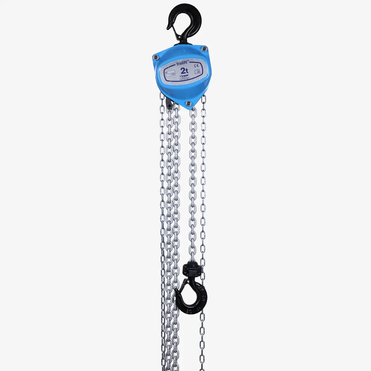 Produktbild von tigerhebezeuge hand kettenzug manueller stirnrad flaschenzug typ TRALIFT 2,0