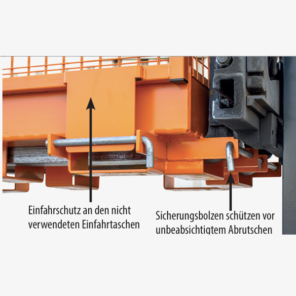 2. Produktbild zu tigerhebezeuge personen sicherheitskorb arbeitsbuehne fuer stapler serie MB II detail 1