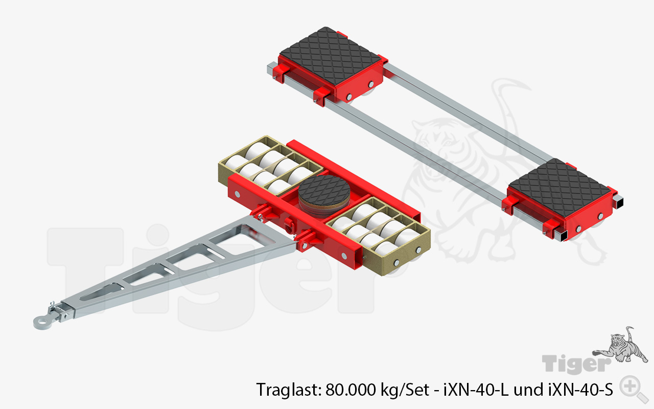 2. Produktbild zu transportfahrwerke i xnl 80000kg 1