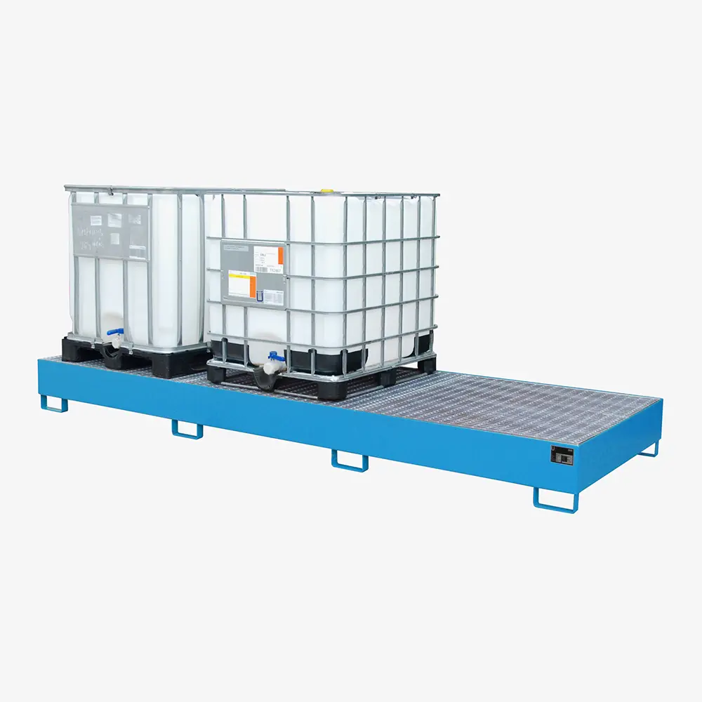 Produktbild von tigerhebezeuge auffangwanne blau lackiert typ AW 1000 3 BLAU 01 x
