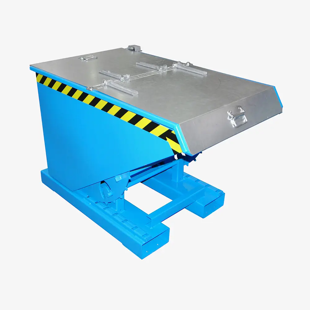 Stapler-Kippbehälter mit Abrollsystem und Seilzug - Unser Top-Seller