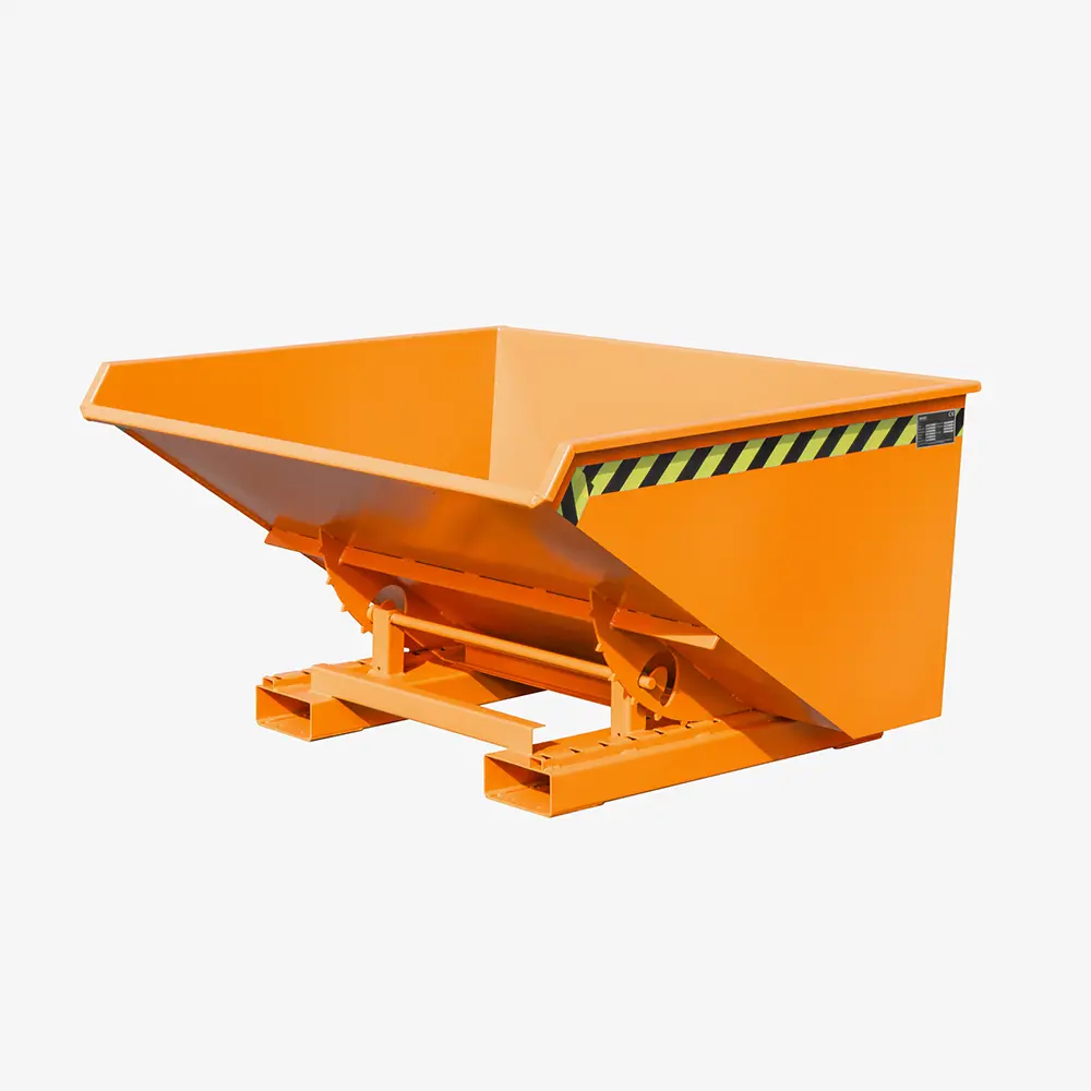 Produktbild von tigerhebezeuge kippbehaelter orange lackiert typ EXPO 900 ORANGE 02 x