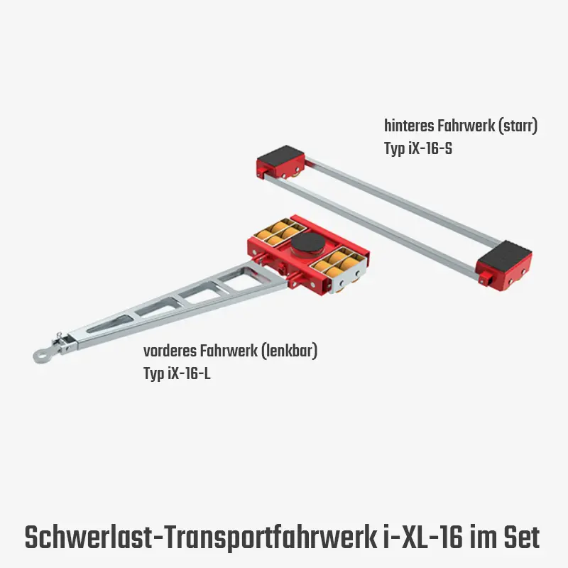 2. Produktbild zu tigerhebezeuge schwerlast transportfahrwerk iX 16 set 2. Produktbild zu tigerhebezeuge schwerlast transportfahrwerk iX 16 set