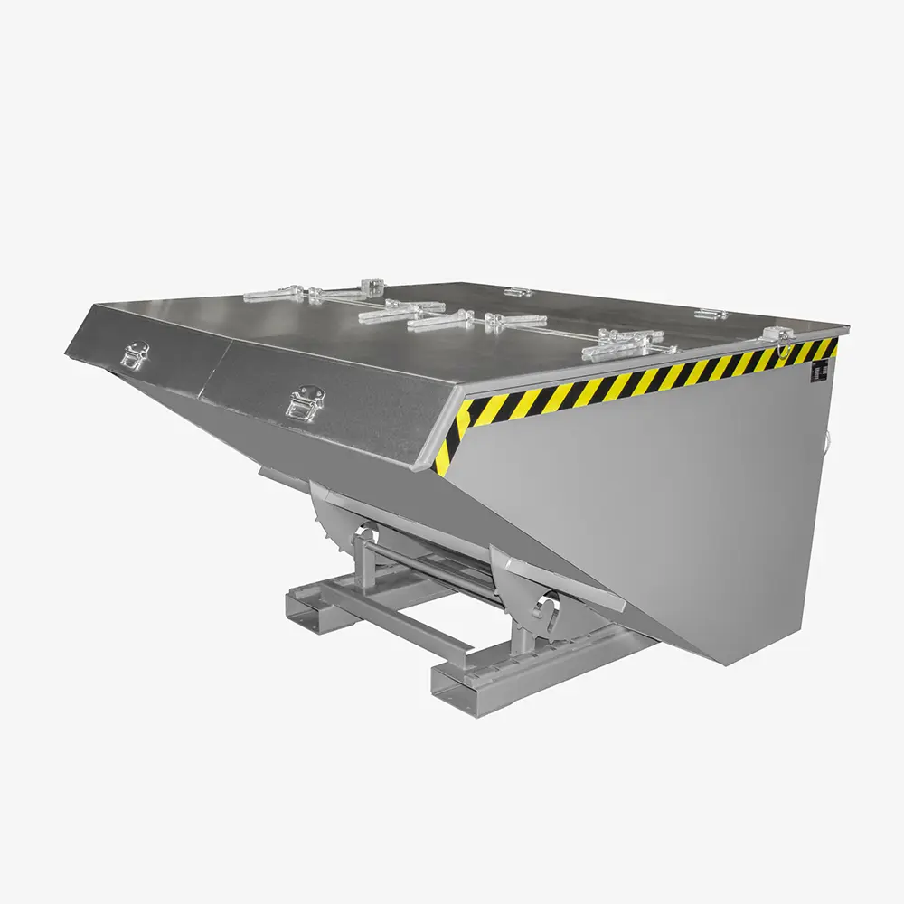 Stapler-Kippbehälter mit Abrollsystem und Seilzug - Unser Top-Seller