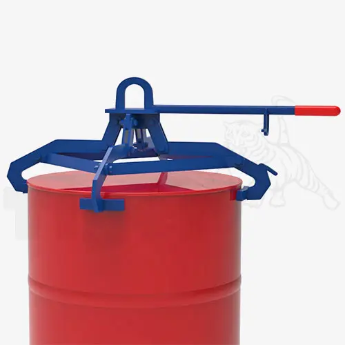 Produktbild von Fass-Spannklauengreifer - Fassgreifer zum Kran-Heben von Stahlfässern Serie FSP-36H tigerhebezeuge-fassgreifer-fuer-kran-serie-FSP-36H