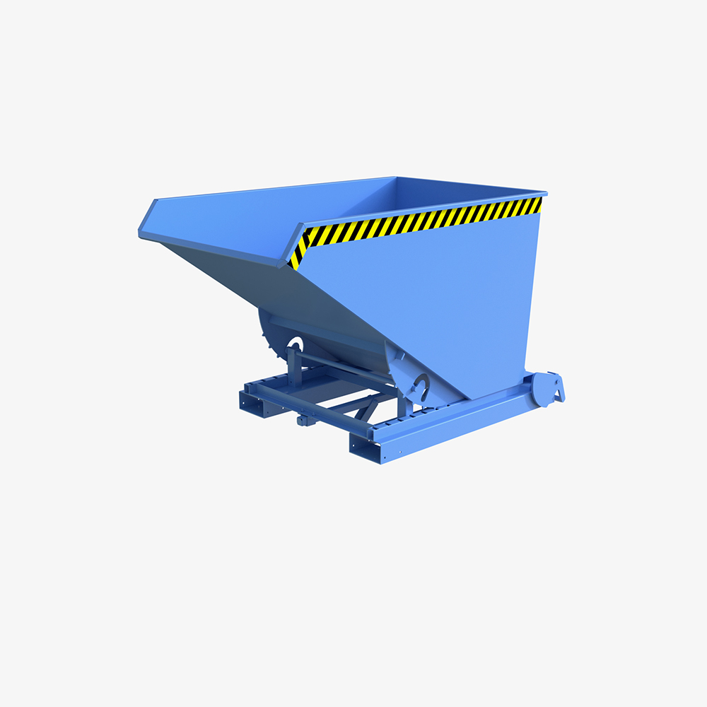3. Produktbild zu tigerhebezeuge spaenebehaelter blau lackiert typ 4AS 1200 BLAU 02 x