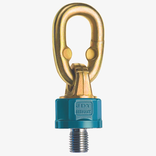 Produktbild von Anschlagwirbel Theipa® Point GK10 Lastwirbelbock um 360 Grad unter Last drehbar, schraubbar tigerhebezeuge-anschlagwirbel-schraubbar-serie-TS-TP-theipa-point