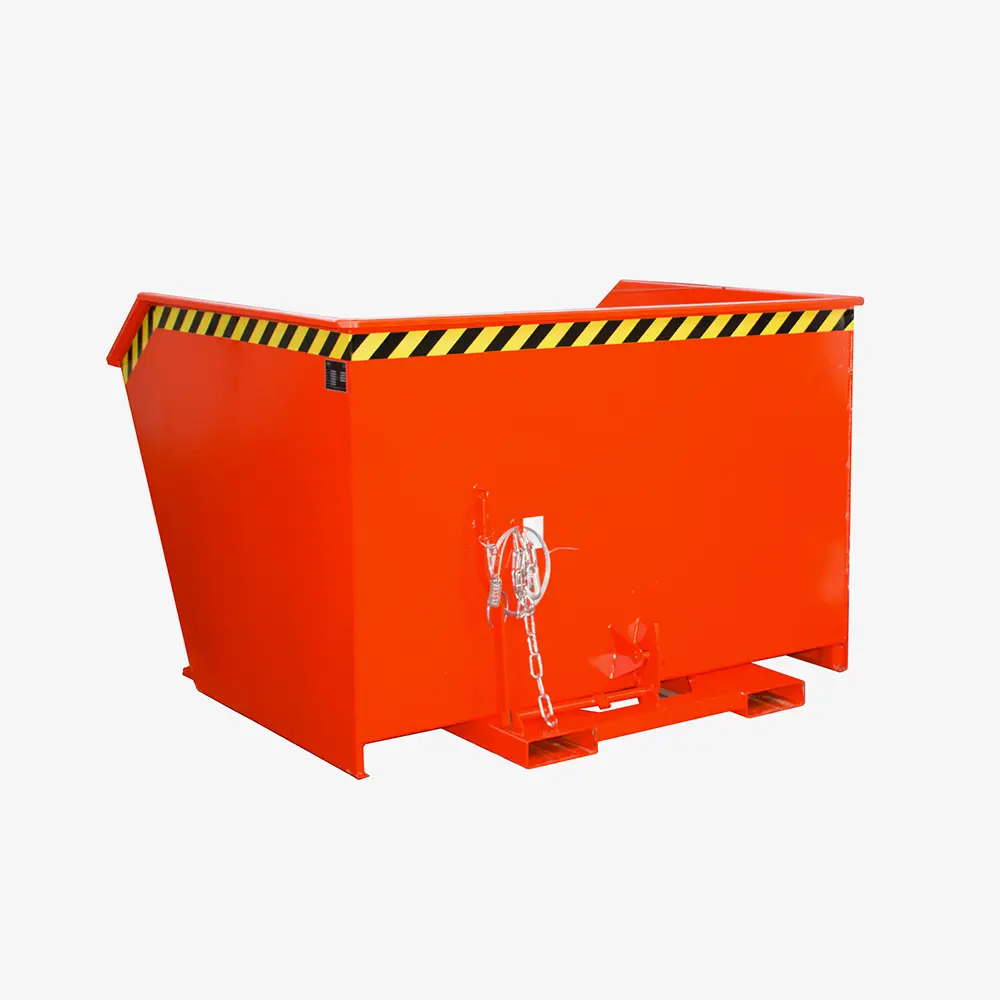 Produktbild von tigerhebezeuge kippbehaelter rot lackiert typ GU 2000 ROT 01 x