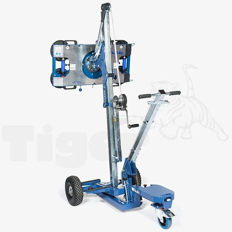 Produktbild von Vakuum-Hebegerät mit manueller 2-Kreis-Vakuum-Hebeanlage mit Fahrwerk Serie Liftmaster-VH liftmaster-hebegeraet