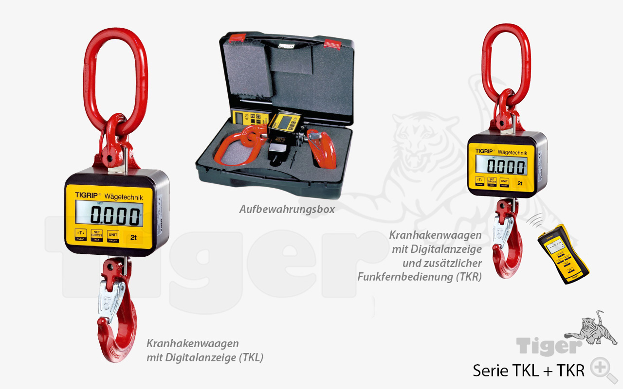 2. Produktbild zu kranhakenwaagen tigrip tkl tkr