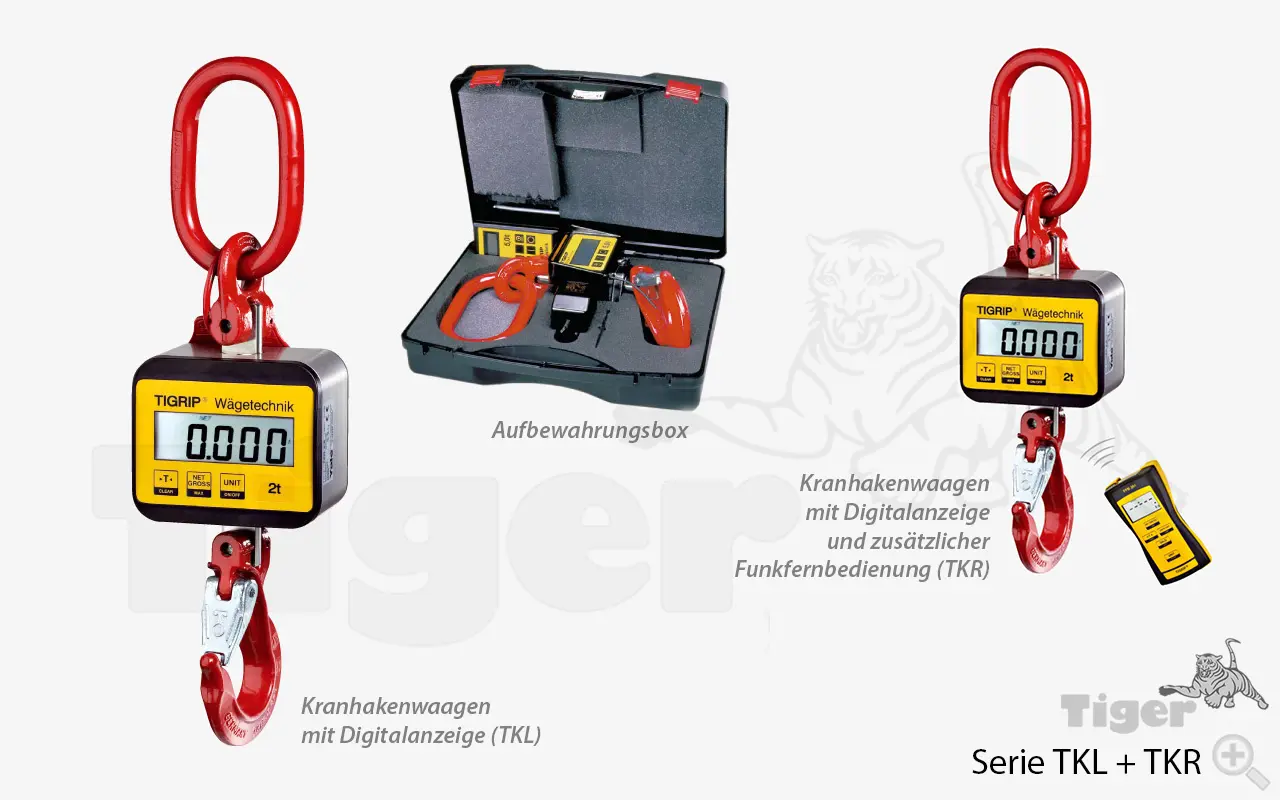 2. Produktbild zu kranhakenwaagen tigrip tkl tkr