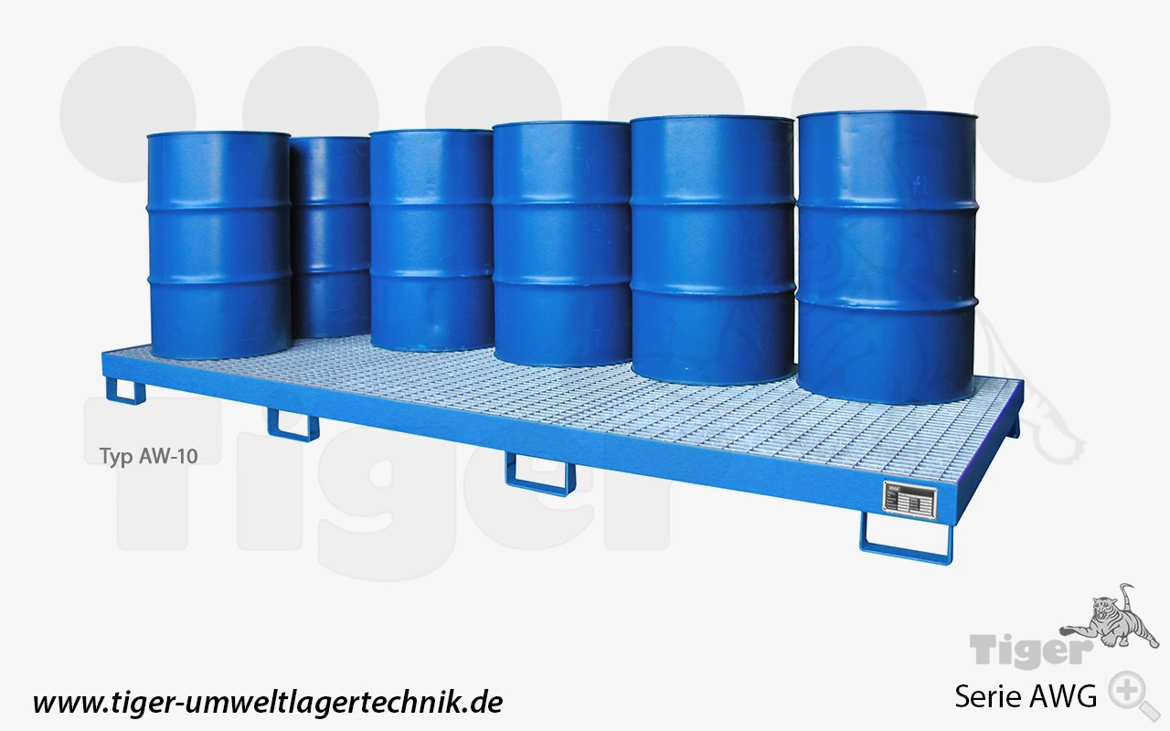 auffangwannen-gross-aw-10 Typ AW-10-blau