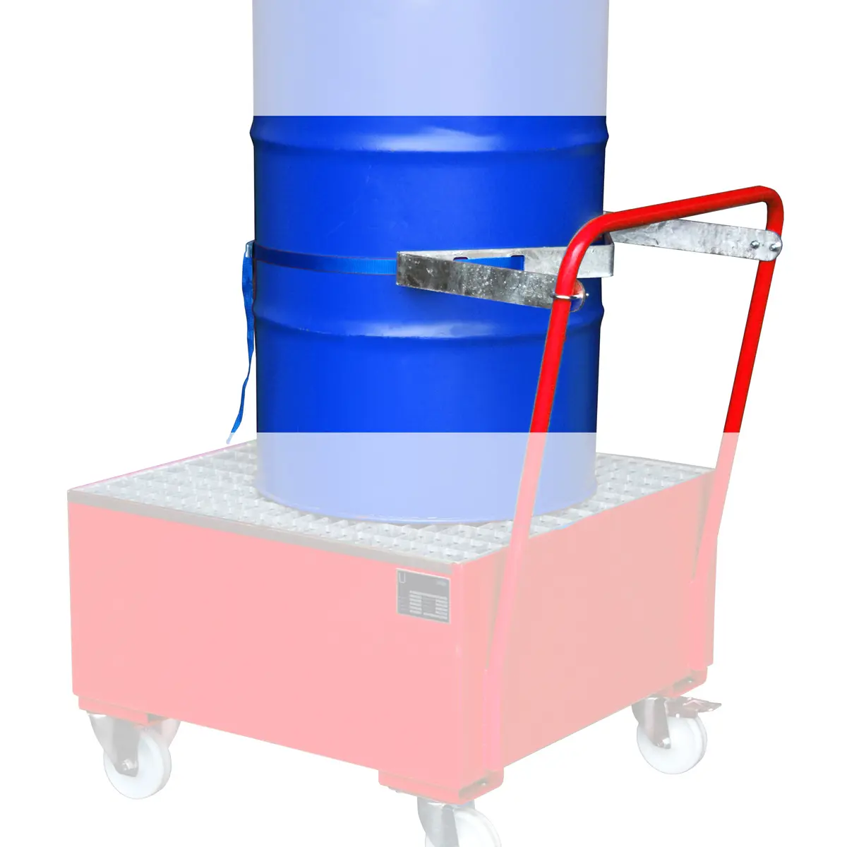 Produktbild von Fassgurte für ein oder zwei 200 l Fässer Serie HG tigerhebezeuge-haltegurte-fuer-faesser-serie-HG