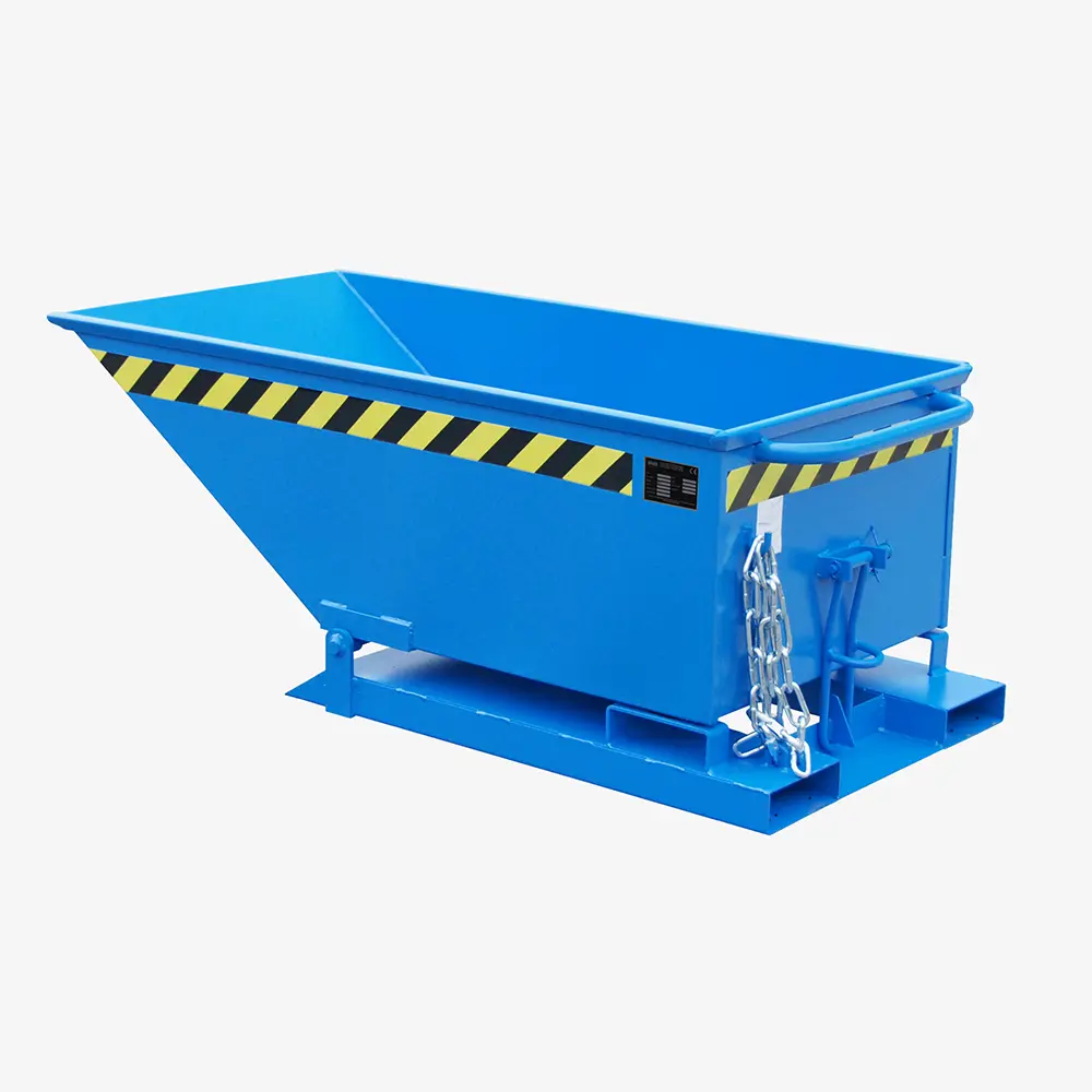 Produktbild von tigerhebezeuge kippmulde blau lackiert typ KN 250 BLAU 01 x