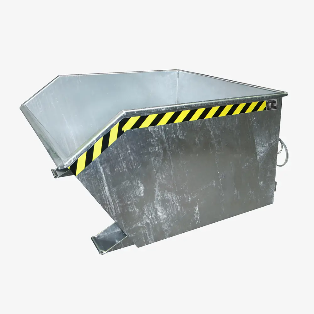 Produktbild von tigerhebezeuge kippbehaelter feuerverzinkt typ GU 1000 V 01 x