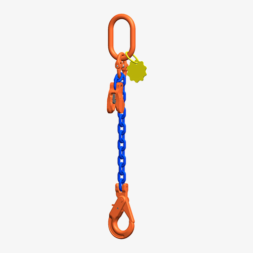 Produktbild von 1-Strang-Kettengehänge GK10 Self-Lock, kürzbar - Anschlagkette mit Self-Locking-Lasthaken tigerhebezeuge-anschlagketten-serie-hkc-210-v-verkuerzbares-1-strang-kettengehaenge-in-GK10
