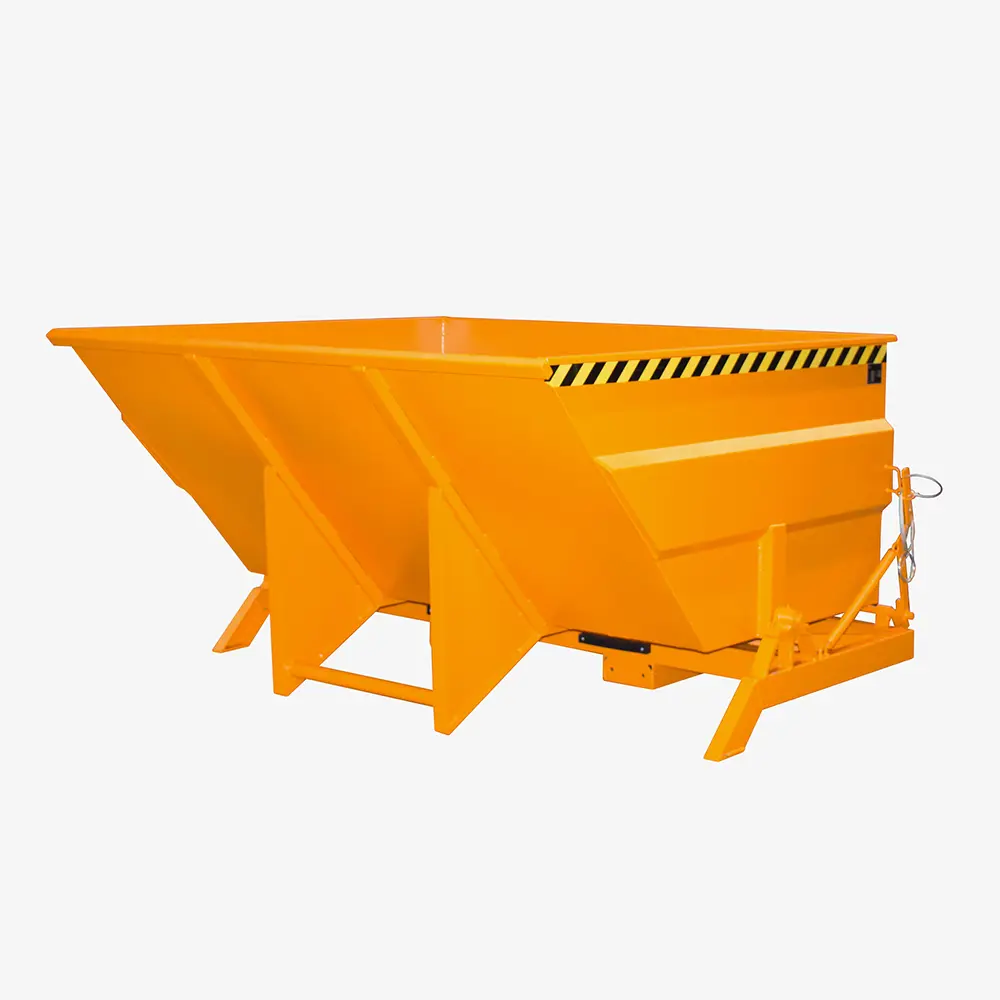 Produktbild von tigerhebezeuge kippbehaelter orange lackiert typ BKC 300 ORANGE 01 x