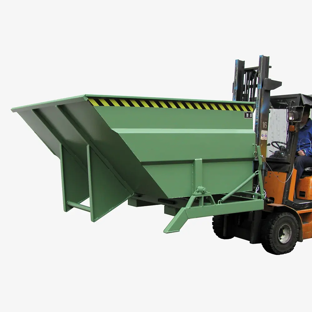 Produktbild von tigerhebezeuge kippbehaelter gruen lackiert typ BKC 300 GRUEN 01 x